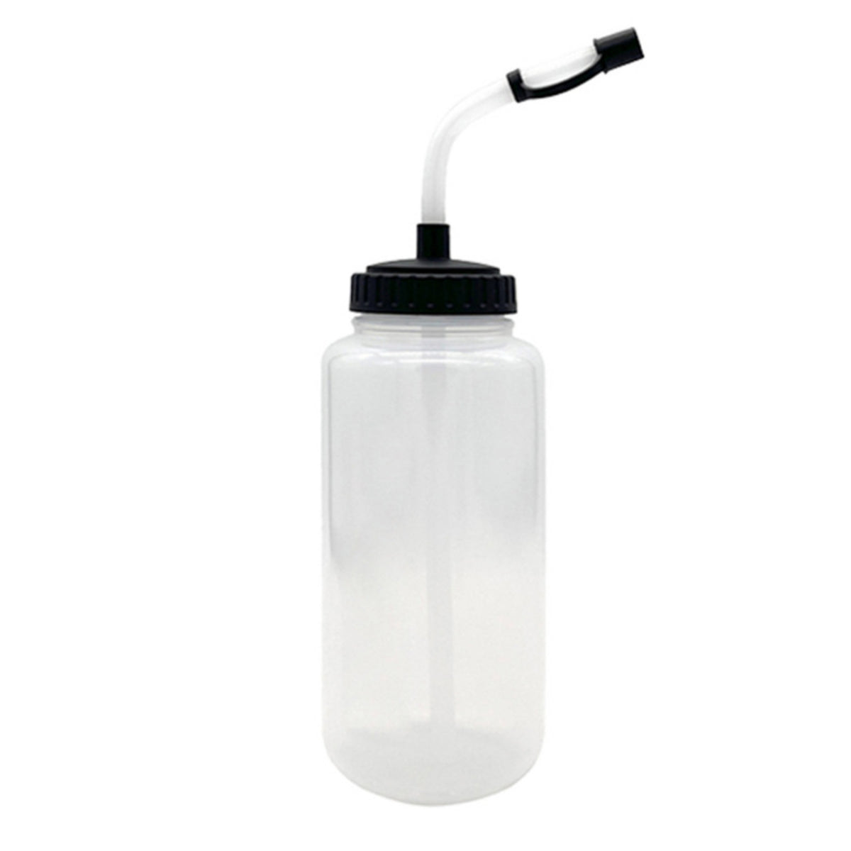 Sports Water Bottle with Tube Leak-Resistant Cycling Bottle with Straw High-Rate