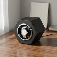 Single Watch Winder Two Rotation Modes Single Watch Winder Box Stackable Design Perfect Gift for Closet