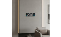 LED Digital Wall Clock Easy to Read Digital Wall Clock Lighted for Living Room, Home Office, Bedroom