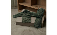 1/6 Scale Doll Outfit Dark Green Doll Workwear Set Long Sleeve Work Jacket and Pants Set