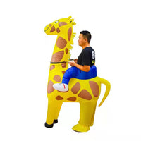Cartoon Giraffe Inflatable Costume for Halloween
