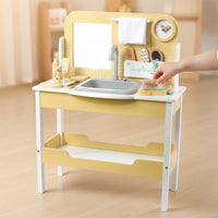 Pretend Play Vanity with Accessories Kids Toy Young Child Furniture for Toddlers, Children, Playroom