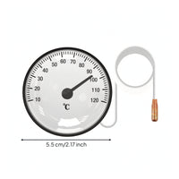 Thermometer with Coiled Measuring Tip Preciso Liquid-Expansion Thermometer Sin