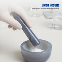 Stone Grinding Bowl Pestle, Laboratory Wear-Resistant Grinding Bowl