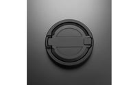 Jeep Wrangler Fuel Door Sturdy Construction Aluminum Fuel Filler Door Easy Installation Locking Gas Cap Cover