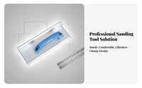 Lightweight Aluminum Hand Sander Long-Lasting Corner Sanding Tool Easy to Use for Decorators, Painters, Home Renovation, Workshop