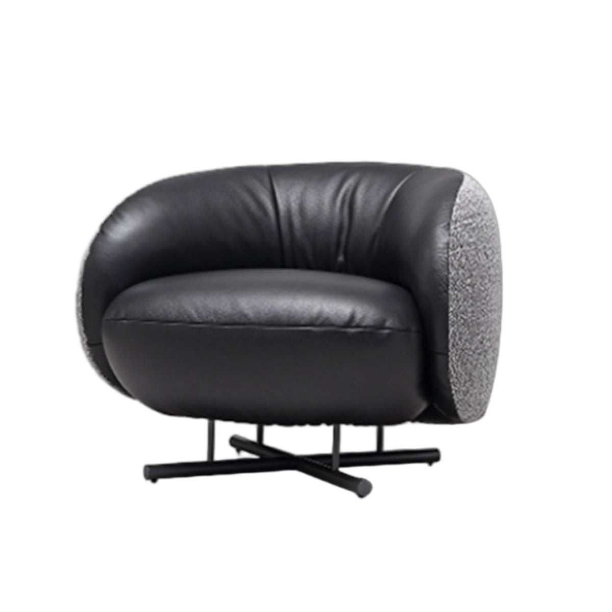 Suspended Armchair Minimalist Design Lounge Chair Modern Aesthetic Sturdy Frame for Interior Decorators, Adults, Reception Area