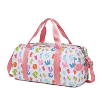 Travel Duffle Bag Detachable Shoulder Strap Luggage Large Capacity Printed Travel Duffel for Gyms
