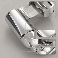 Stainless Steel Marine Hinge Polished Articulated Connector Heavy Duty Deck Hinge Long-Lasting for Yachts
