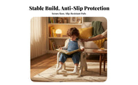 High Back Support Adjustable Height child's Chair Ergonomic Design Adjustable Toddler Chair Sturdy & Stable kids' Furniture Easy to Clean for Children, Toddlers, Reading, Studying, Nursery, Playroom