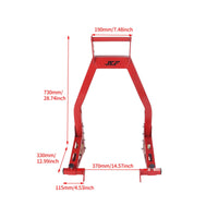 Heavy Duty Motorcycle Rear Stand Adjustable Rear Paddock Stand Long-Lasting Compact for Mechanics