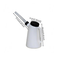 Screw-on Lid Angled Spout Oil Jug Side Handle Vehicle Accessory for Boats