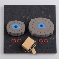 2 Pieces Fly Fishing Foam Holder Round Foam Fly Holder Holed