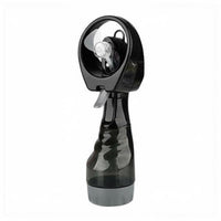 Handheld Misting Fan Operated Misting Device with Flexible PVC Fan Vanes Compact for Travelers, Commuters, Travel, Outdoor Walks, Desk