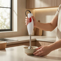 Powerful Hand Blender Ergonomic Immersion Blender Corded Appliance Compact for Home Cooks, Parents, Kitchen, Infant Food Making
