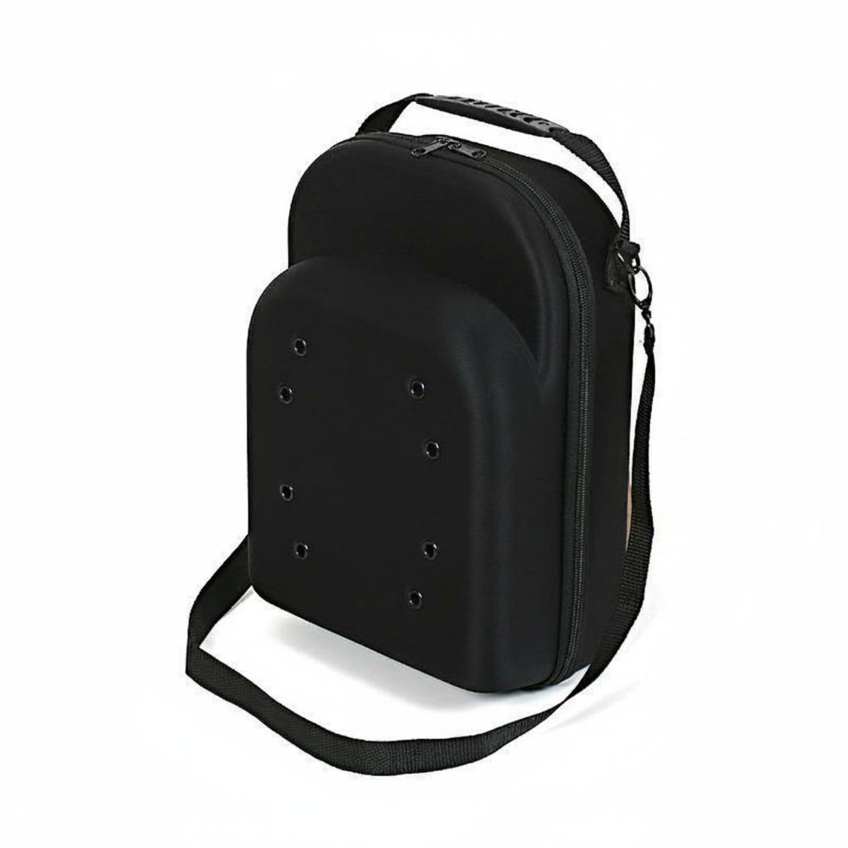 Zippered Baseball Cap Case Vented Rigid Cap Case Moisture Protection Shoulder Strap