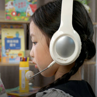 Children's Learning Headset Long Battery Educational Life Learning Headset Timed Shutdown Reminder Study Headphones for Educational Activities