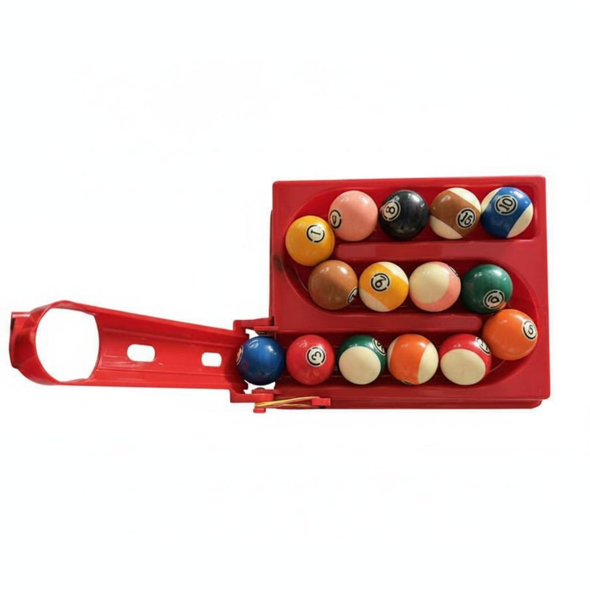 Press to Dispense Snooker Ball Setter Improves Effectiveness Pool Ball Placer Integrated Molding Billiards Accessory Compact Size for Beginners
