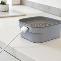 Bird Bath with Spray Bar USB-Powered Bird Bath with Pump Pet Supply Circulating Compact for Small Birds, Cage, Aviary