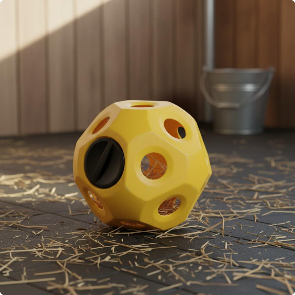 Hanging Hay Feeder Ball Boredom Relief Hay Feeder Ball Food Material Animal Gear for Stable, Pasture