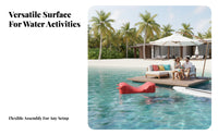 Water Scooter Dock Pontoon Long-Lasting Polyethylene Buoyant Dock Buoy Interchangeable Buoyant Block High Buoyancy Plastic