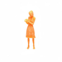 6 Pieces High Intricacy 1:64 Miniature People Realistic Look Hand Painted Mini Figures Handmade 1:64 Scale Figures Collectible for Photographers, Model Makers, Miniature Scene