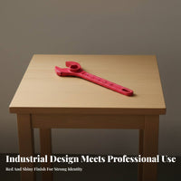 Thickened Cast Steel Fire Hydrant Wrench Heavy Duty Hydrant Spanner Wrench Long-Lasting Firefighting Equipment Rugged for Emergency Responders, Utility Workers, Maintenance Professionals, Outdoor, Municipal Services, Industrial Sites