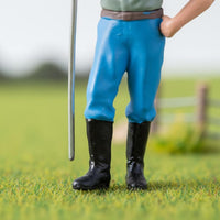 Photo Prop 1:64 Scale Figure Lifelike Textures 1:64 Figure Realistic Details Miniature Scene Person for Photography