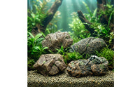 4 Pieces Rock Ornaments Looking Fake Stone Authentic-Looking Artificial Rock for Aquarists