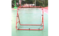 Foldable Soccer Rebound Net with Metal Frame Portable Soccer Rebound Net Adjustable for Backyard