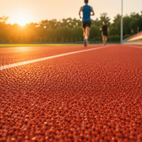 EPDM running track granules