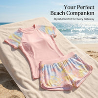 Swimsuits for Women Featuring a Modest Tankini Design, Conservative Swimming Costume with Soft Milk Silk Textile for Pool Wear
