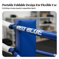 Foldable Boxing Stage Easy Storage Portable Boxing Stage Professional-Grade Storable Training Stage for Fighting Artists, Gym Owners
