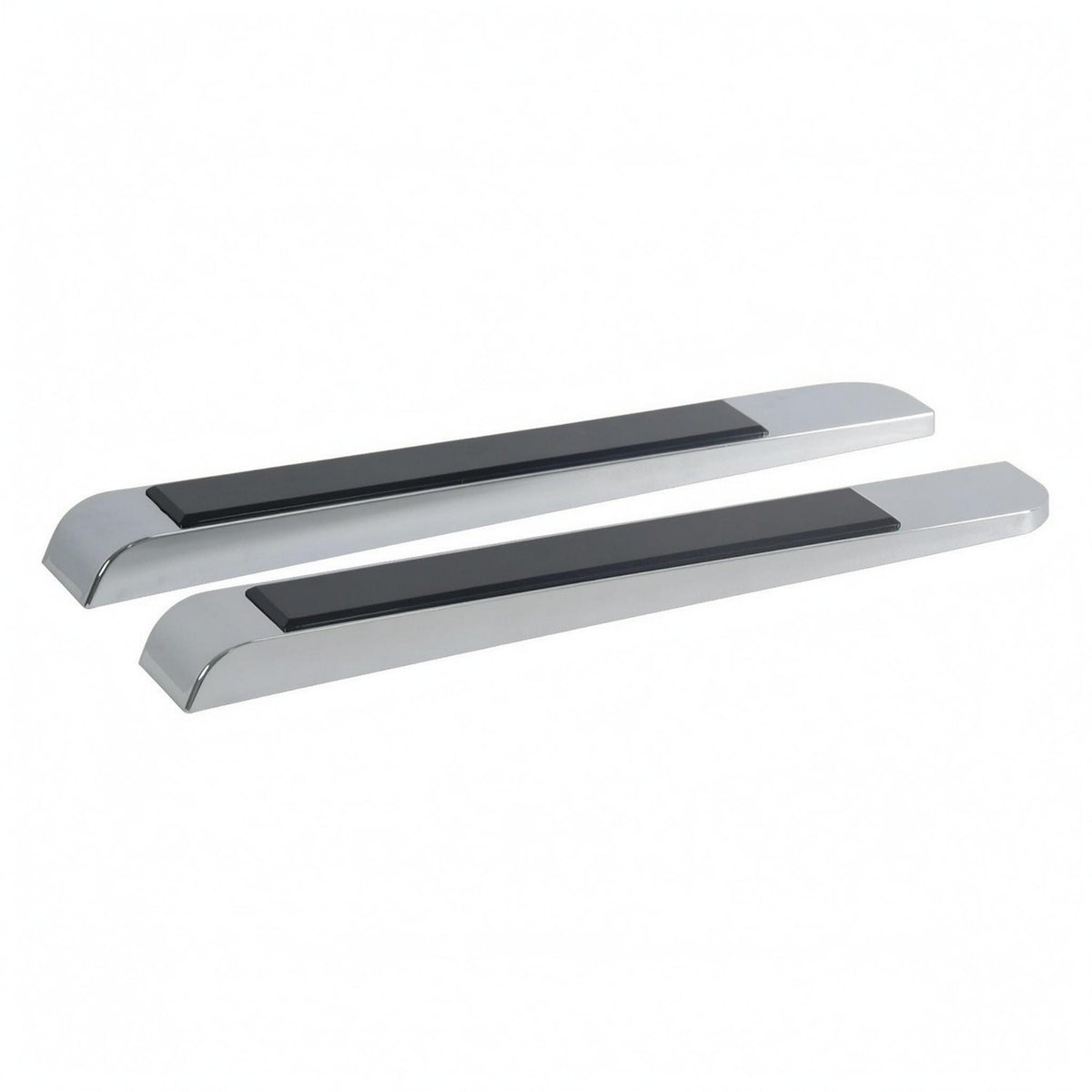 Padded Top Salon Chair Armrest Left and Right Pair Barber Chair Armrest Polished Finish Rounded Rectangular