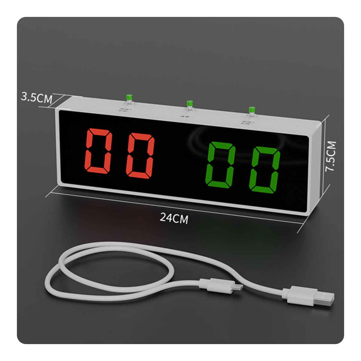 Large LED Display Billiards Electronic Scorer Long Standby Time Digital Pool Scoreboard Single-Press Scoring Sporting Goods for Tournament