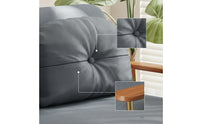 Folding Sofa Bed Padded Sofa with Pull out Bed Fold out Floor Couch Sleek Space-Saving for Guests, Small Apartments