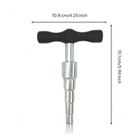 Manual tube Expander Tool Hand-Held tube with T-Handle Ergonomic Tube Rounding Tool for Plumbers