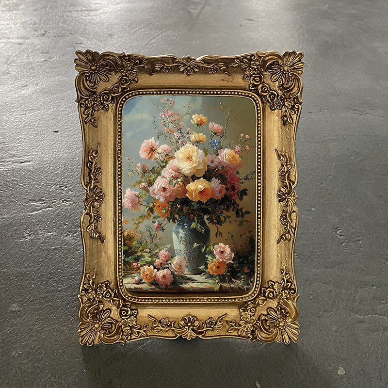 Resin Picture Frame Set for Photo Wall in Living Room, Hallway, or Bedroom