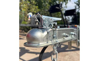 Heavy Duty Hauling Hitch Coupler High Strength Hauling Hitch Coupler Towing Equipment Easy Installation