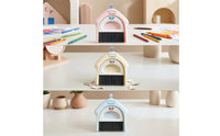 2 Pieces Compact Desktop Cleaning Set Handheld Mini Dustpan and Brush Set Space-Saving Hand Broom with Dustpan Portable for Office Workers, Students, Keyboard, Dorm Room