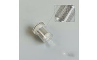 Inline Fuel Filter Transparent Inline Fuel Filter 1/4 Inch 50 Micron for DIYers, Engines