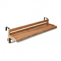 Balcony Railing Table Space-Saving Hanging Balcony Table Adjustable Compact for Apartment Dwellers, Small Areas