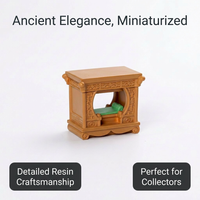Dollhouse Furniture Authentic Micro Landscape Accessory, antique chinese dollhouse furniture, Traditional Dollhouse Furniture for Home Decor