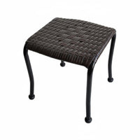 adaptable Small Woven Stool Portable Woven Rattan Stool Lightweight Low Seat long-lasting Frame for Homeowners, Interior Decorators, Fishing, Entryway, exteriordoor, Living Room