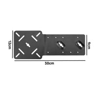 Space-Saving VESA Mounting Bracket Clutter-Clutterless Docking Station Mount Long-Lasting Docking Station Bracket Heavy-Duty for Telecommuter Workers, Workstations