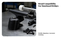 Matte Black Board Hardware Board-Skate Bridge Assembly Bridge Metal Assembly Set