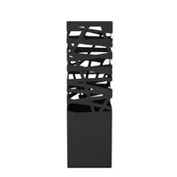 Metal Umbrella Stand Elegant Umbrella Stand with Cutout Design Storage Bin Space-Saving Sturdy for Entryway, Hallway