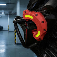 High-Visibility Motorcycle Crash Protector Block Impact-Resistant Scooter Crash Protector Block Secure Anti-Collision Guard with Reflective Inserts Long-Lasting for Motorcyclists, Commuters, Metropolitan Commuting