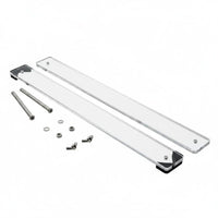Paper Clamp with Acrylic Plates Handheld Bookbinding Press with Clamps Manual Tool for Crafters