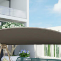 Garden Swing Hammock Rustproof Frame 2-Person Patio Swing Weather Resistant Outdoor Furniture for Balcony, Poolside